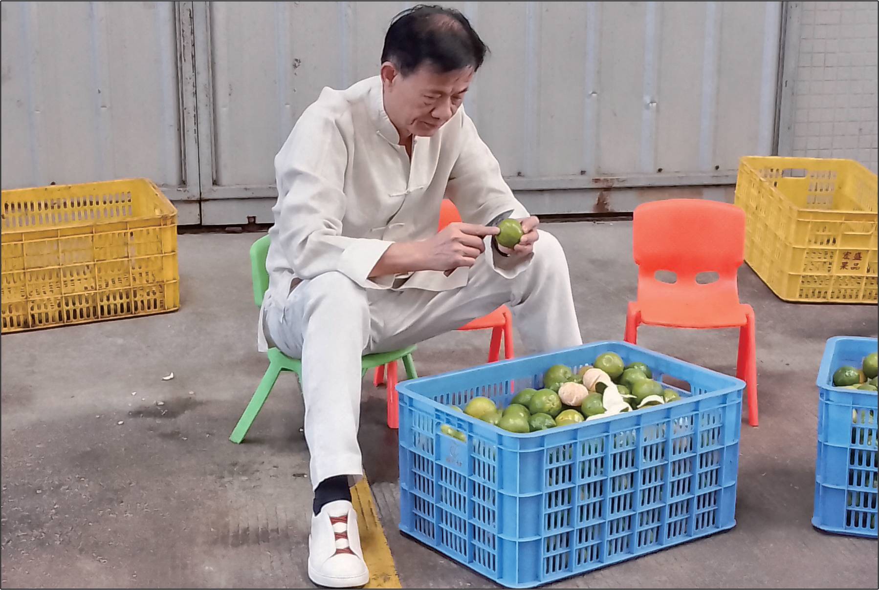 《滢滢姐的陳皮地圖》⑧｜吳國榮：三刀開皮、自然陳化，幾十年只守一件事