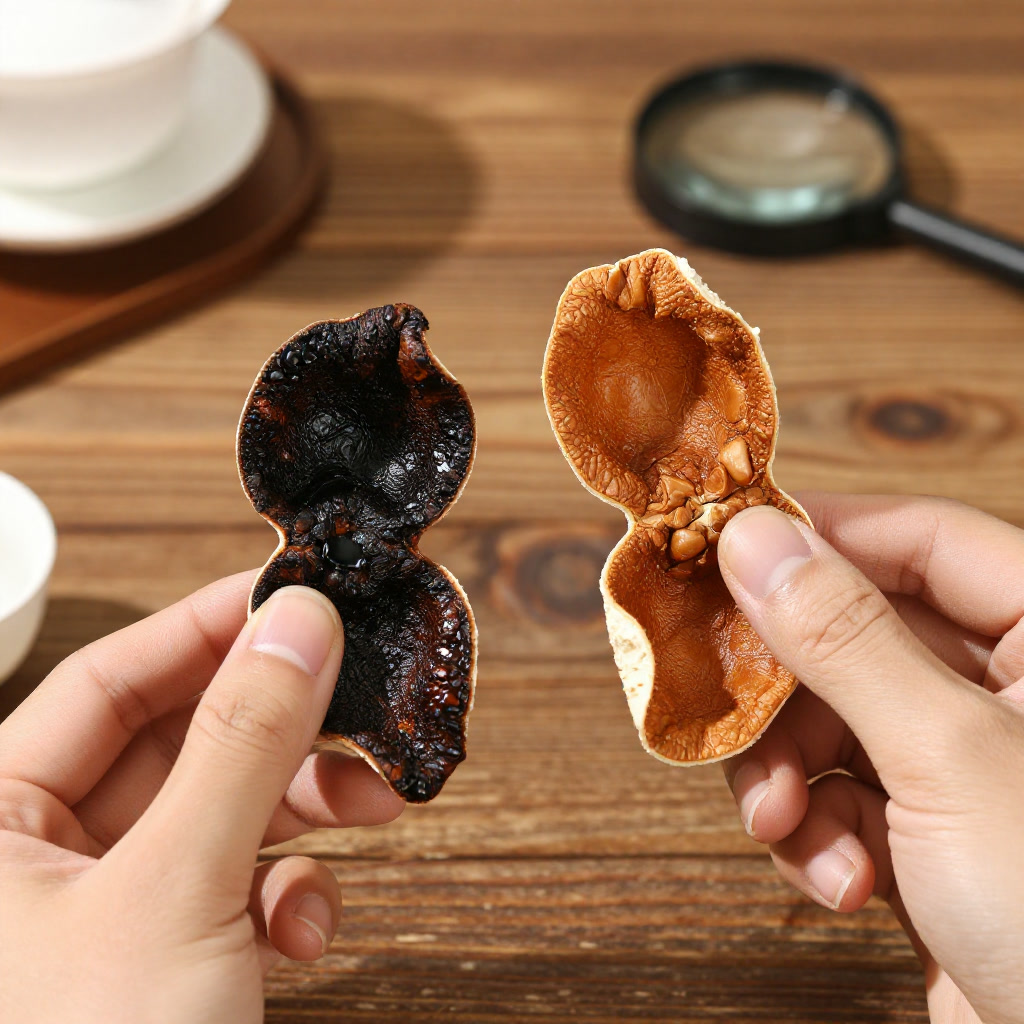 望聞摸嘗四步：真假皮對比鑑別