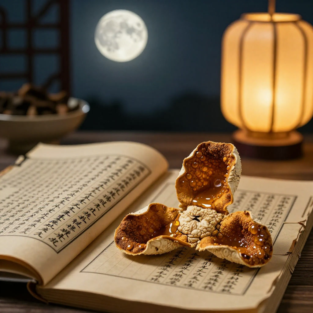 藥典到宮廷：月下二十年老皮油室如星