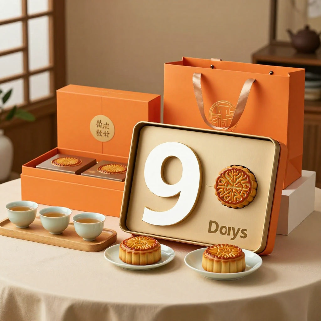中秋倒計時9天：陳皮月餅禮盒衝刺